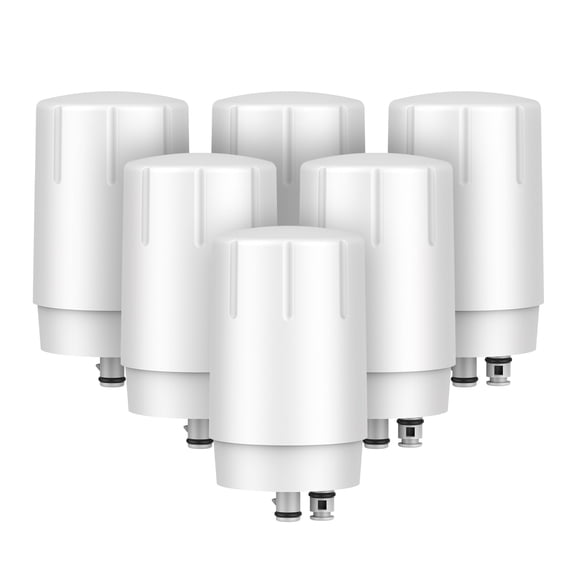 GLACIER FRESH Water Filter Faucet Replacement, Replacement for Brita 36311 On Tap Water Filter, Compatible with FR-200, FF-100 and All Brita Tap Water Filter Systems, 6 Pack