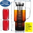 thumbnail image 4 of Cafetera y tetera fría Aquach Aquach, jarra de vidrio de 2 litros, 4 of 7