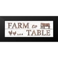 thumbnail image 2 of Deiter, Lori 14x7 Black Modern Framed Museum Art Print Titled - Farm to Table, 2 of 5