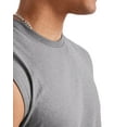 thumbnail image 5 of Hanes Essentials Men's Muscle Tank Sleeveless Tee Workout Gym Crewneck Midweight, 5 of 5