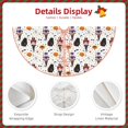 thumbnail image 4 of Kdxio Halloween Gnome Print Christmas Tree Skirt Christmas Xmas Tree Skirts Mat for New Year Holiday Christmas Party Decorations-48", 4 of 7