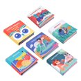 thumbnail image 2 of Libros de baño para bebés, libros de tela suave para bebés, juguetes de educación temprana, libros para bebés para niños pequeños, juguetes de ducha 6 piezas Baoblaze Libro suave animal, 2 of 8