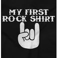 thumbnail image 2 of My First Rock Outfit Toddler Boy Girl T Shirt Infant Toddler Brisco Brands 12M, 2 of 6