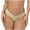 Beige, variant on Women's Boy Short Panties Womens Seamless Low Cut Thong, V Shaped Comfortable Casual Yoga Briefs Black M