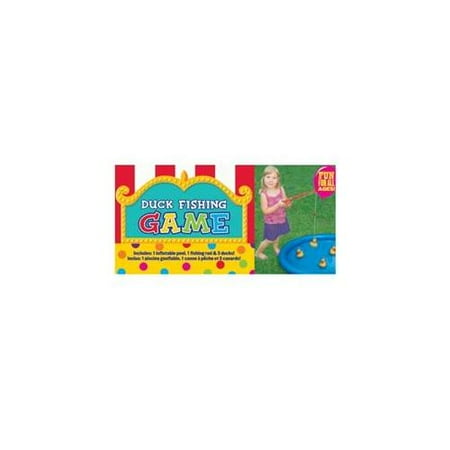 Duck Fishing Game with Inflatable Pool