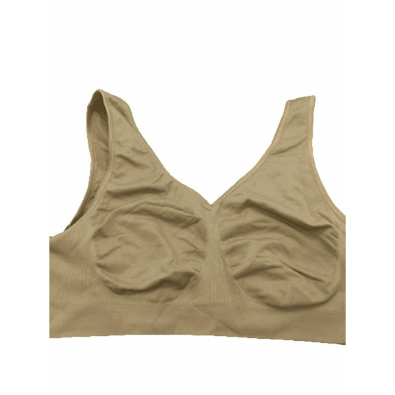 Bali Women's Comfort Revolution Underwire BEIGE Bra, Size Small, NWOT