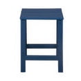 thumbnail image 5 of FADINGFREE 3-Piece Outdoor Table Set with Adirondack Style, 1 Outdoor Coffee Table and 2 Patio Side Table, Square, Navy Blue, 5 of 10