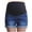 Blue, variant on AKAFMK Women's Materntiy Denim Shorts Over The Belly,Mother Woman Fashion Solid Color Elastic Waist Pockets Shorts Jeans