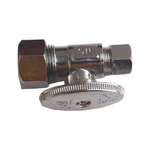 10 Pcs XFITTING 5/8 Pouces OD Compression x 3/8 Pouces OD Valve de Compression, Droit