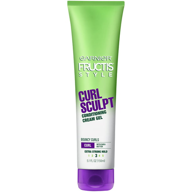 Garnier Fructis Style Curl Sculpt Conditioning Cream Gel, For Curly