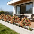 thumbnail image 1 of Spring And Summer Artificial Imitation Rose Flowers For Ground Planting In Outdoor Gardens Courtyards And Porch Decorations, 1 of 6