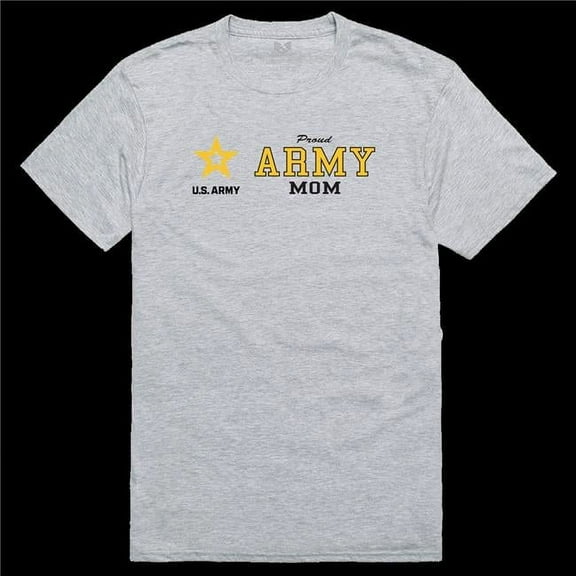 Rapid Dominance RS2-A61-HGY-02 US Army 61 Relaxed Graphic T-Shirt - Heather Grey - Medium