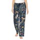 thumbnail image 1 of Fotbe Retro Forest Animals Pantalones de Pijama para Mujer, Pantalones de Dormir, Pantalones Pj con Cordón y Bolsillos-Large, 1 of 6