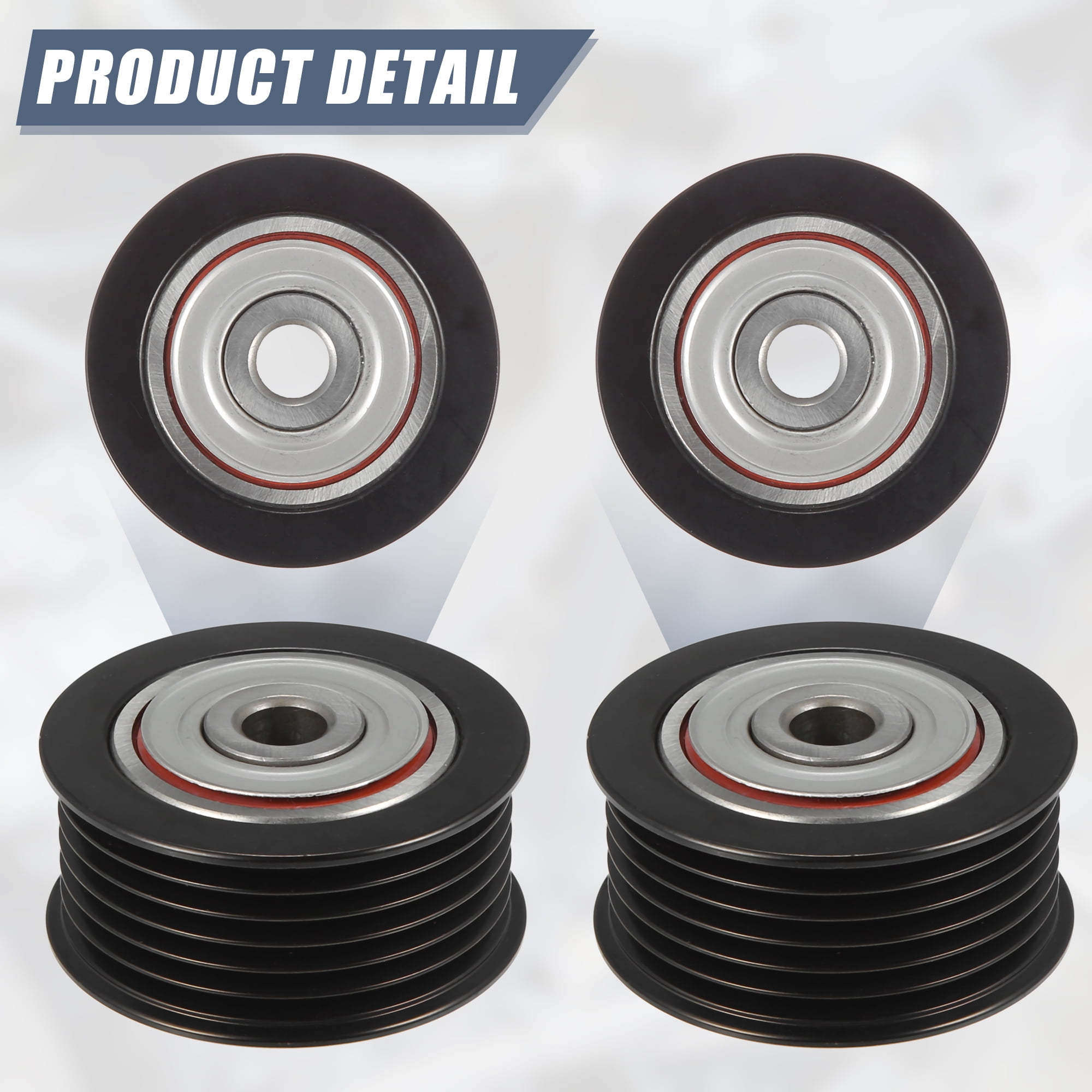 1660438020 Car Accessory Drive Belt Idler Pulley Serpentine Belt Idler Grooved Pulley for Lexus