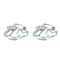 thumbnail image 1 of KAKOWELY 8pcs Colorful Paper Clips Cartoon Mermaid Animal Shape Clips for Bookmark Office School,1.5"X1.22"X0.04", 1 of 4