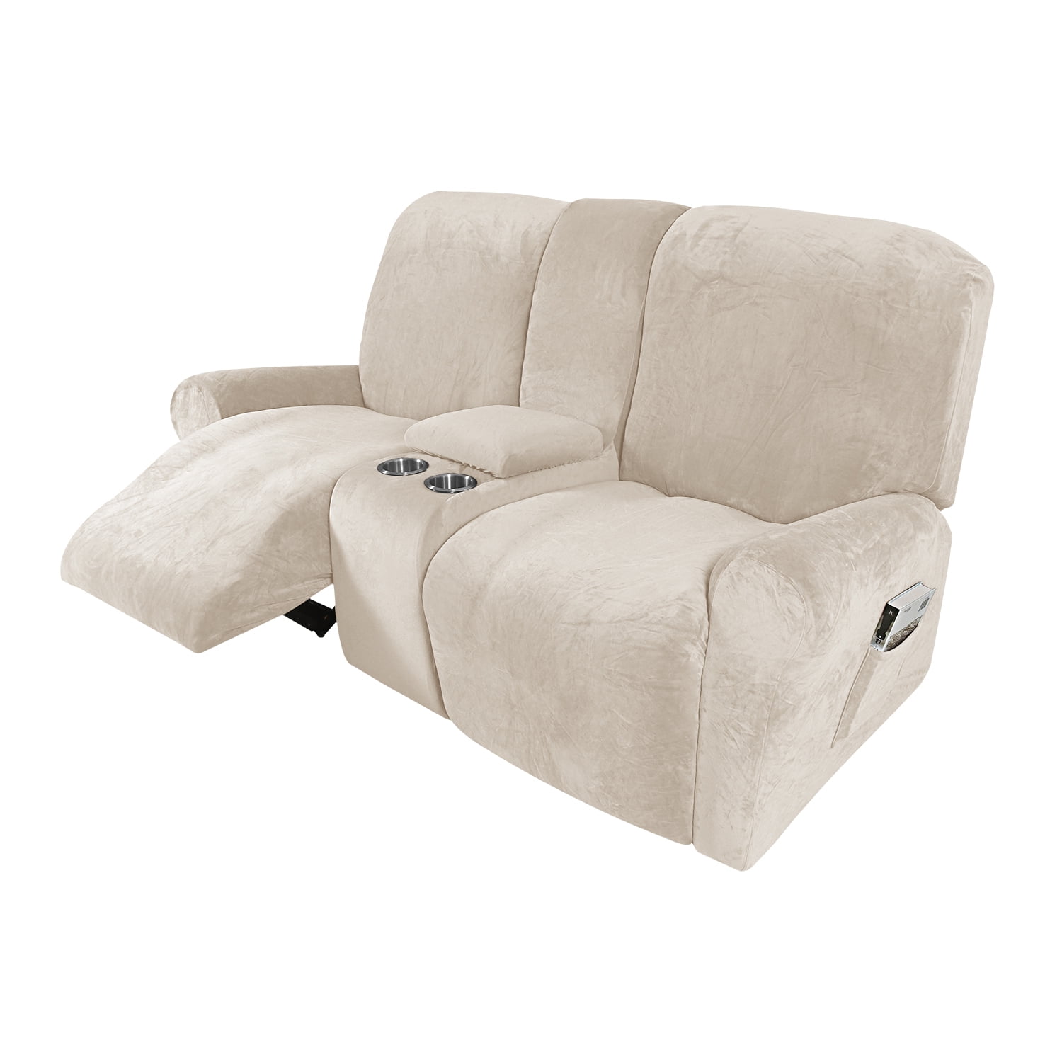 covers for reclining loveseat with console