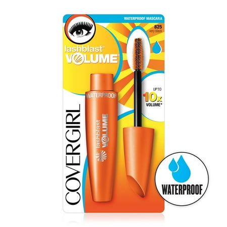 COVERGIRL LashBlast Volume Waterproof Mascara Very Black 825, .44 oz