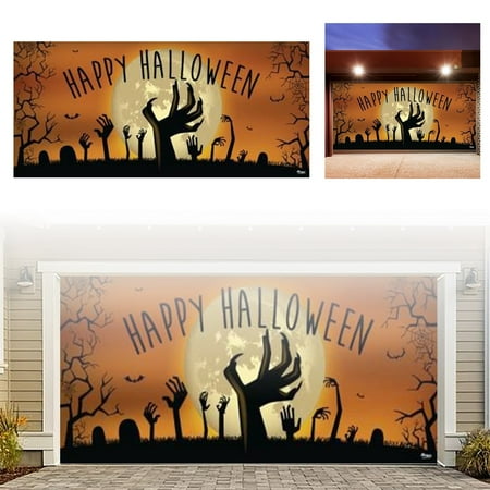 

Scare Up Some This Halloween With Our Garage Banner: A Must Have For Any ! 2024 Clearance Fall Savings Lastest Upgare