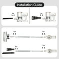thumbnail image 6 of Cordless Stick Vacuum Cleaner Lightweight Upright for Carpet Hard Floor Pet Hair W200-W, 6 of 9