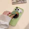 thumbnail image 7 of Magnetic Phone Ring Grip Holder, Silicone Finger Loop Grip, Compatible With MasSafe, Back Of Phone For Phone Pro Max/Plus/16/15/15/14/13/12 Series,I, 7 of 7