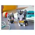 thumbnail image 3 of LEGO BrickHeadz Pets Short-Haired Cat Grey LEGO -, 3 of 3