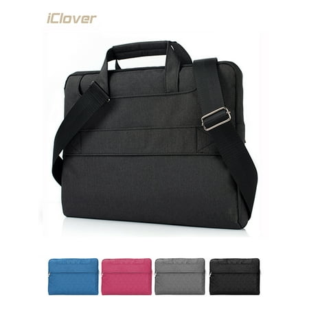 13 Inch Laptop Shoulder Bag,iClover Messenger Bag Multi Functional Protective Tablet Case Cover with Strap & Handle for Up to 13.3 Inch Macbook NoteBook Chromebook for Business Travel-