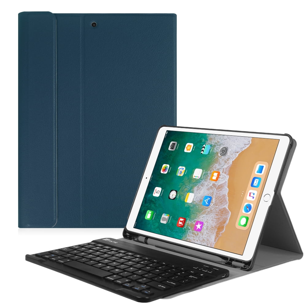 Wireless Keyboard Cover Case for iPad Air 2019/iPad Pro 10.5 2017 3rd Generation 10.5 2019/iPad Pro 10.5 2017 with Apple Pencil Holder MoKo Keyboard Case Fit Apple New iPad Air Lucky Tree 