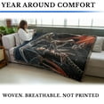 thumbnail image 4 of Pure Country Weavers Final Verdict Blanket by Anne Stokes - Fantasy Cotton Tapestry Throw - Made in The USA - 72" x 54", 4 of 8