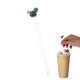 thumbnail image 1 of Varillas agitadoras de vidrio, varillas mezcladoras de cóctel de Cactus, agitador de bebidas de jugo, varilla agitadora de café, 1 of 6