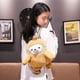 thumbnail image 2 of Sloth Plush Toys Soft Stuffed Animals Doll Chilldren's Backpack Coin Purse Wallet Pouch Kids Girls Boys Gift For Christmas heqiyong LED, 2 of 2