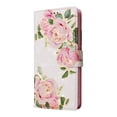 thumbnail image 2 of K-Lion for iPhone 8 Plus/7 Plus Wallet Case, Luxury Floral Flowers Pattern PU Leather RFID Blocking Card & Cash Slot Flip Case Shockproof Kickstand Full Protection Case Cover for Girls Women, 2 of 5