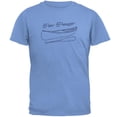thumbnail image 1 of Summer Sun Pier Pressure Canoe Drawing Mens T Shirt, 1 of 1