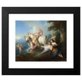 thumbnail image 2 of Jean-François de Troy 14x12 Black Modern Framed Museum Art Print Titled - The Abduction of Europa (1716), 2 of 5
