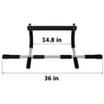 thumbnail image 6 of Upgrade Pull Up Bar for Doorway, Max Capacity 440 lbs Chin Up Bar, Portable Upper Body Workout Bar, Strength Training Door Frame Pull-up Bars, Hanging Bar for Exercise, Pullup Bars for Home, 6 of 9