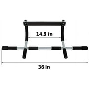 Upgrade Pull Up Bar for Doorway, Max Capacity 440 lbs Chin Up Bar, Portable Upper Body Workout Bar, Strength Training Door Frame Pull-up Bars, Hanging Bar for Exercise, Pullup Bars for Home