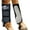 Black, variant on White Professional Choice Easy Fit Split Boot Front Rear Horse Leg Pair