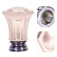 thumbnail image 1 of SHINYPASING 2 Pcs Embouts de Tringle à Rideaux Élégants en Métal Rose Doré pour Décoration de Chambre 9x6.5in, 1 of 5