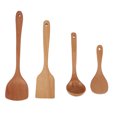 thumbnail image 2 of Wooden Spatula,  Kitchen Wood Utensils With Hanging Hole For Frying, 2 of 8