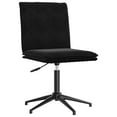thumbnail image 1 of vidaXL Dining Chair Black Velvet, 1 of 5