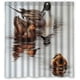 thumbnail image 1 of ABPHQTO Cortina de ducha de pato de agua Cortina de ducha impermeable 160x180 cm, 1 of 2