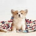 thumbnail image 4 of Yiaed Rocket Pattern Print Dog Blankets-Cat Blanket Washable for Couch Protection,Puppy Blanket, Soft Plush Reversible Throw Furniture Protector-Large, 4 of 8