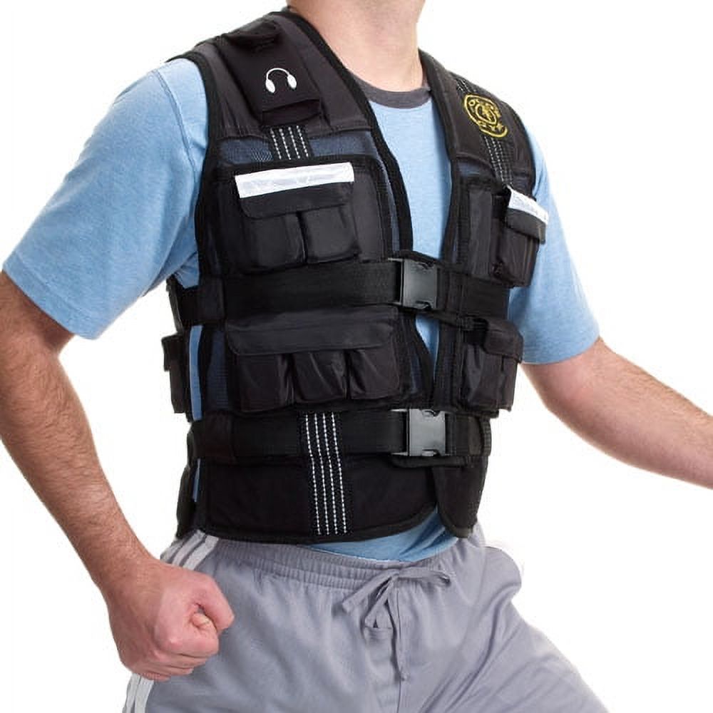 Gold's Gym 20 lbs. Adjustable Weighted Vest - image 3 of 5