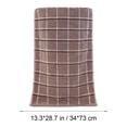 thumbnail image 3 of Checkered Facial Towels 34x73 cm Soft Absorbent Lint-Free Quick-Drying Face Towels for Home Use, 3 of 7