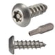 thumbnail image 1 of Tornillos de seguridad Torx para chapa metálica Fastenere - #8 x 1/2"" (paquete de 25) Tornillos de acero inoxidable antirrobo con cabeza de botón a prueba de manipulaciones para un mayor nivel de seg, 1 of 1