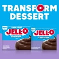 thumbnail image 6 of Jell-O Chocolate Flavor Zero Sugar Instant Reduced Calorie Pudding & Pie Filling, Family Size, 2.1 oz. Box, 6 of 14