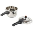 thumbnail image 1 of Stainless Steel Pressure Cooker  Explosion Proof  Multifunctional  with  Valve  80KPA  Security Handle  Pressure Cooking Pot, 1 of 8
