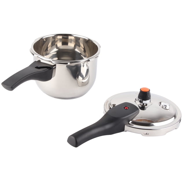 Stainless Steel Pressure Cooker Explosion Proof Multifunctional with Valve 80KPA Security Handle Pressure Cooking Pot
