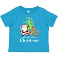 thumbnail image 3 of Inktastic My 2nd Christmas with Santa Reindeer and Tree Boys or Girls Toddler T-Shirt, 3 of 5