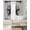 Brown, variant on Texas Star Retro Black Out Curtains 63 Inch Long, Room Darkening Draperies Curtains Panels, Vintage White Wooden Berry Thermal Insulated Curtain for Bedroom Living Room 52"x63" 2 Panels