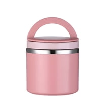 ACDANC Food Flask Stainless Steel Leak Proof Soup Flask for Hot Food Large Capacity Vacuum Insulated Food Thermos with Handle for Office Picnic Travel Blue Food Flasks for Hot Food